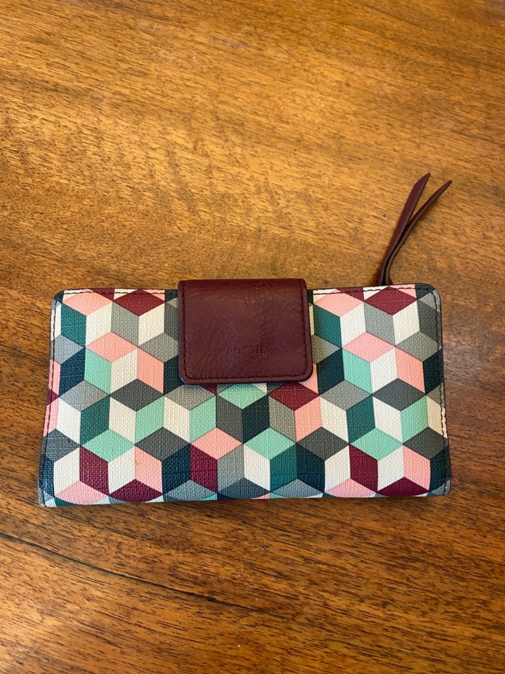 LAST DAYS FREE FOSSIL Emma RFID Tab Clutch